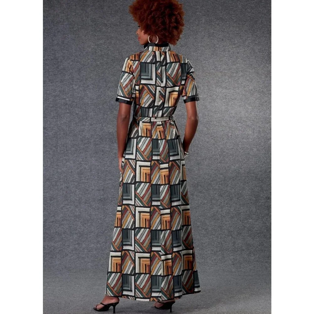Vogue Patterns V1781 Misses Dress Belt Sewing Pattern Sizes 8-16‎ Retro-Inspired